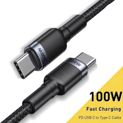 USB Data Cable Type-C to Type-C Fast Charging Data Cable PD 60W Mobile Usb Adapter Cable