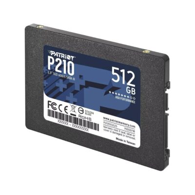 Patriot P210 512gb SSD 2.5″ SATA 3 6GB/s Internal SSD PC/MAC