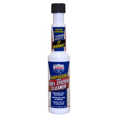 Lucas Deep Clean Fuel System Cleaner 5.25oz