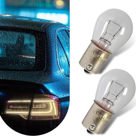 1156 Light Bulb, 12V Halogen Bulb, Universal for Cars, Trucks, SUVs (White)