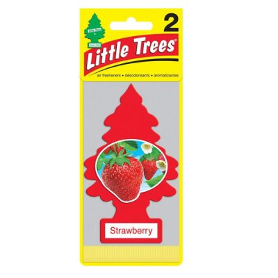 Little Trees Air Fresheners Strawberry 2 Pk