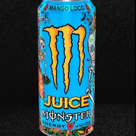 Monster Energy Juice Mango Loco Juice + Energy Drink 16 Fl Oz