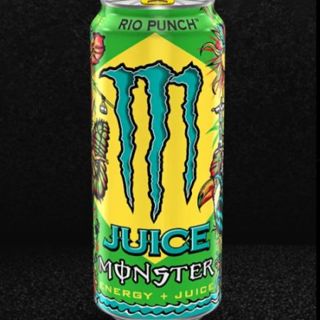 Monster Energy Juice Rio Punch Juice + Energy Drink 16 Fl Oz