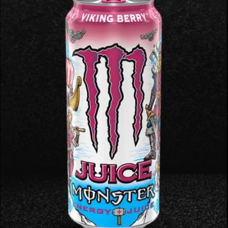 Monster Energy Juice Viking Berry Juice + Energy Drink 16 Fl Oz