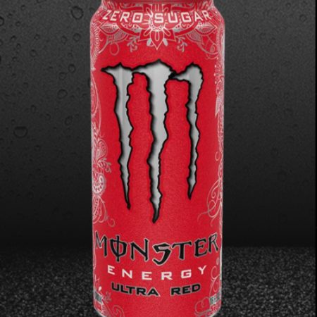 Monster Energy Ultra Red Sugar Free Energy Drink 16 Fl Oz