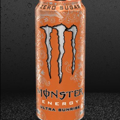 Monster Energy Ultra Sunrise Sugar Free Energy Drink 16 Fl Oz