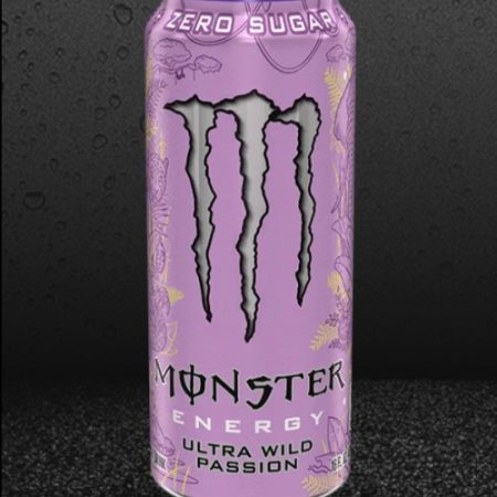 Monster Energy Ultra Wild Passion Sugar Free Energy Drink 16 Fl Oz