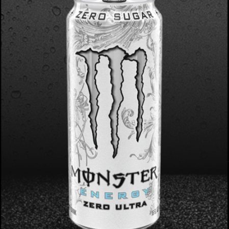 Monster Energy Zero Ultra Sugar Free Energy Drink 16 Fl Oz