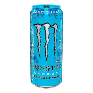 Monster Ultra Blue Hawaiian Zero Sugar Energy Drink 16 Fl Oz
