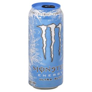 Monster Ultra Blue Zero Sugar Energy Drink 16 Fl Oz