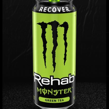 Rehab Monster Green Tea 15.5 Oz