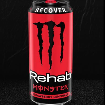 Rehab Monster Strawberry Lemonade 15.5 Oz