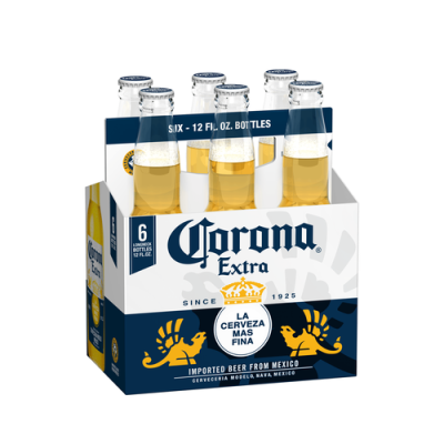 Corona Extra Mexican Lager Beer Bottles