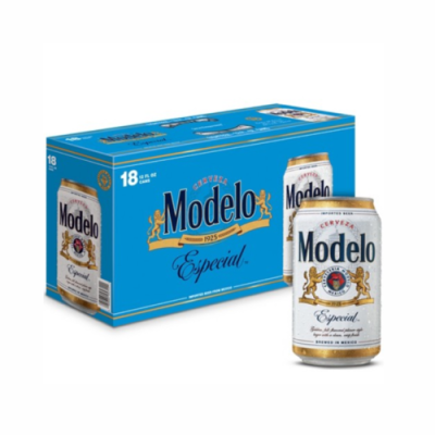 Modelo Especial Mexican Lager Beer 18 Pk 12 Fl Oz Cans 4.4% ABV