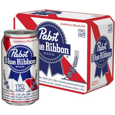 Pabst Blue Ribbon Beer – 12pk/12 Fl Oz Cans