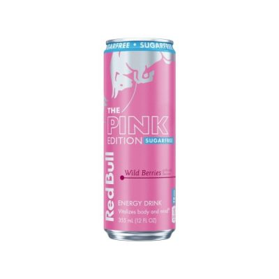 Red Bull Pink Edition Sugarfree Energy Drink Wild Berries 114mg Caffeine 12 Fl Oz