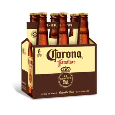 Corona Familiar Lager Beer – 12pk/12 Fl Oz Bottles