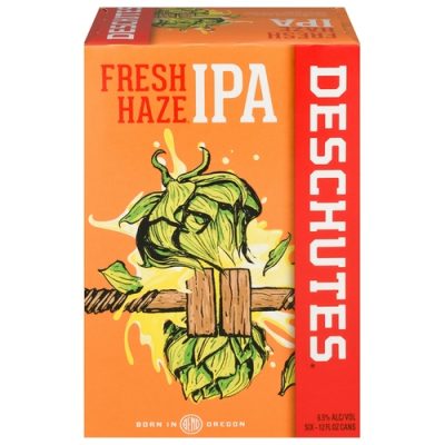 Deschutes Fresh Haze Hazy IPA Beer – 6pk/12 Fl Oz Cans