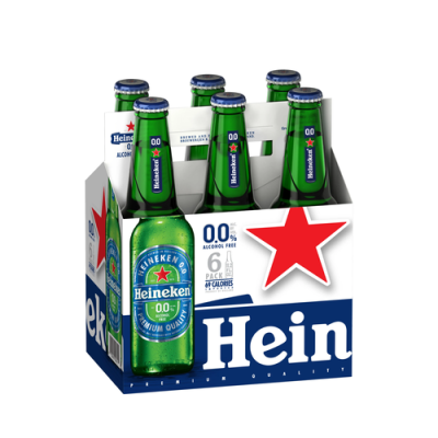 Heineken 6 Pack Alcohol Free Beer 6 11.2 Fl Oz Bottles