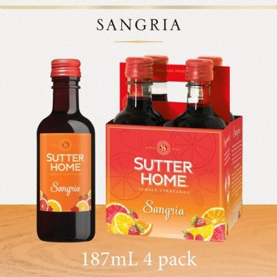Sutter Home Sangria Red Wine Bottles