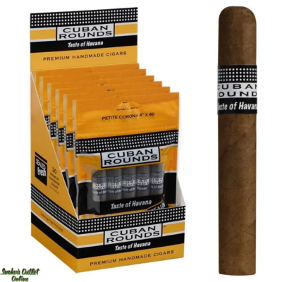 Cuban Rounds Handmade Cigars, Premium, Petite Corona