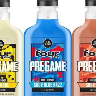 Four Loko Sour Blue Razz