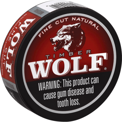 Timber Wolf Moist Snuff, Fine Cut, Natural
