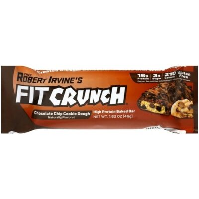 FitCrunch High Protein Chocolate Chip Cookie Dough Baked Bar