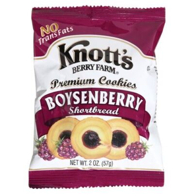 Knott’s Berry Farm Shortbread Cookies – Boysenberry