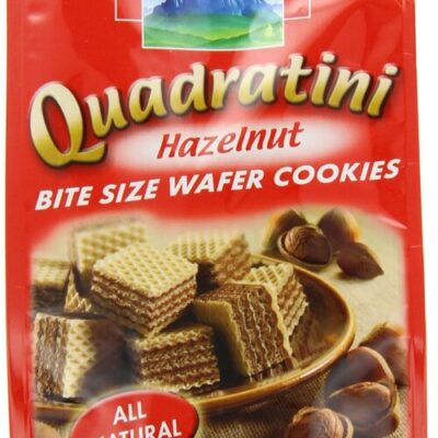 Loacker Wafer Cookies, Hazelnut, Bite Size