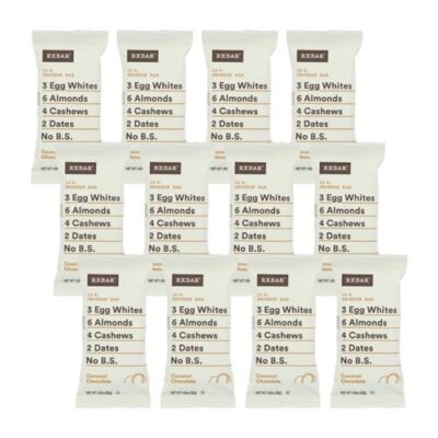 Rxbar Coconut Chocolate Protein – 12 Bars, 1.83 Oz