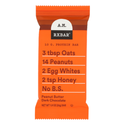 Rxbar Peanut Butter Dark Chocolate Protein Bar