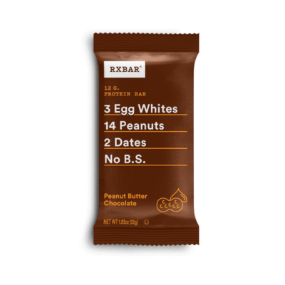 Rxbar Protein Bars Peanut Butter Chocolate