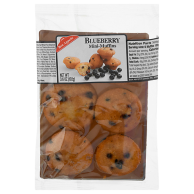 Bon Appetit Mini-Muffins, Blueberry