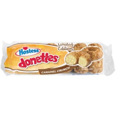 Hostess Donettes Mini Donuts, Caramel Crunch