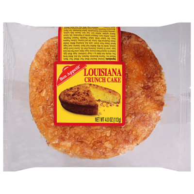 Bon Appetit Crunch Cake, Louisiana 4 Oz