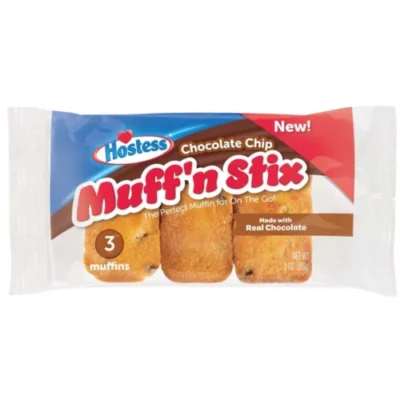 Hostess Muff’n Stix Chocolate Chip 85g
