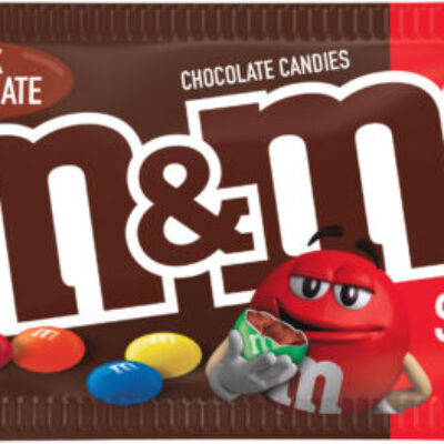 M&M’s Milk Chocolate Candies Share Size, 3.14 Ounce