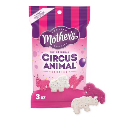 Mother’s Grab N’ Go Original Circus Animal Cookies 3 Oz Bagged