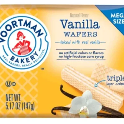 Voortman 5.17 Oz. Mega Size Strawberry Wafers
