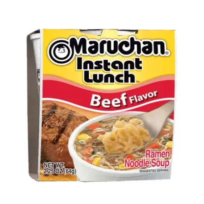 Maruchan Beef Flavor Instant Lunch 1 Pack