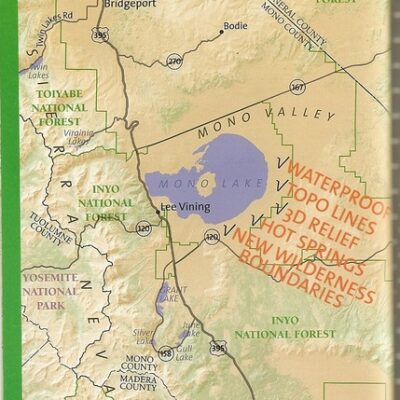 Mammoth-Mono Region Map