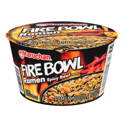 Maruchan Fire Spicy Beef flavor Bowl 1 Pack