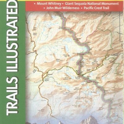 Sequoia Kings Canyon National Geographic Map
