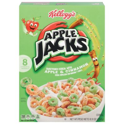 Apple Jacks Kellogg’s Breakfast Cereal Cup Original