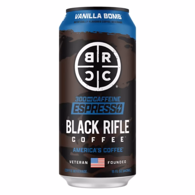 Black Rifle Coffee Co Iced Espresso Vanilla Bomb Can, 15 fl oz