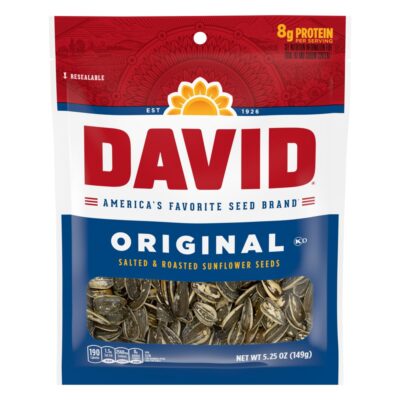 David Original Roasted & Salted Sunflower Seeds