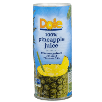 Dole 100% Pineapple Juice 8.4 Fl. Oz. Can