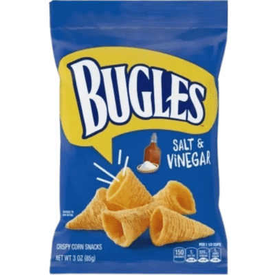 General Mills Bugles Salt & Vinegar Crispy Corn Snacks