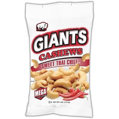 Giants Cashews Sweet Thai Chili 8×113.4g